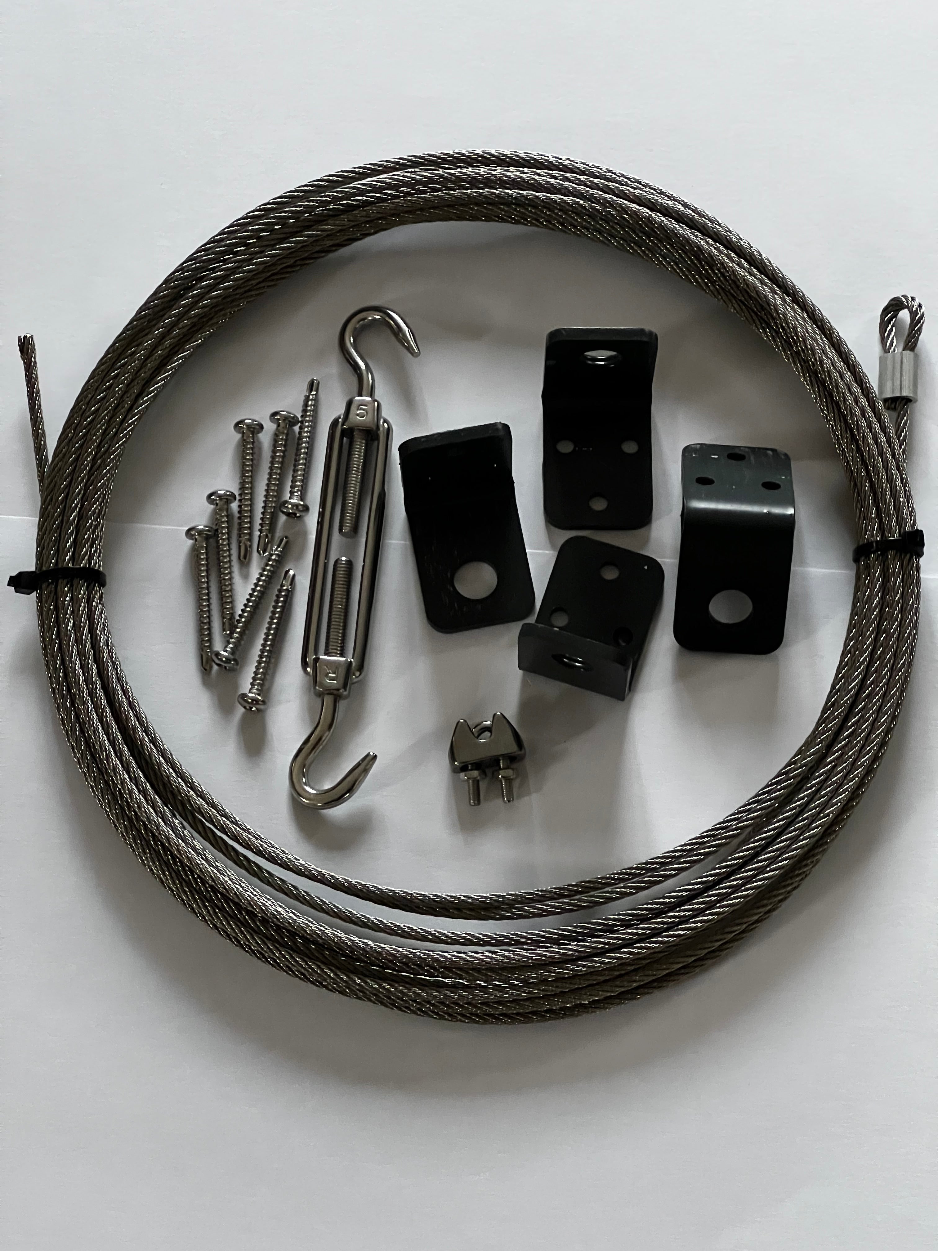 Seilspannmarkise (bis 95cm Breite)
