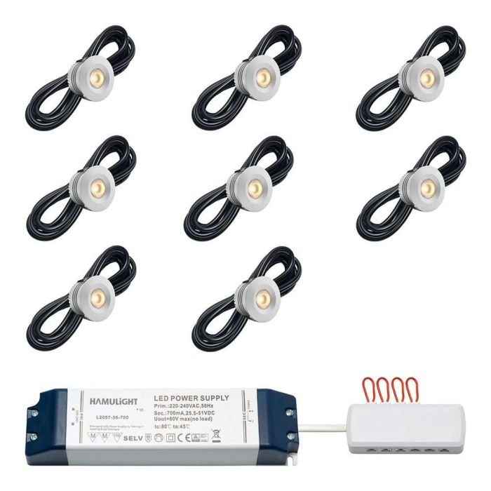 Hamulight Cree LED Einbaustrahler Sevilla Warm Weiß