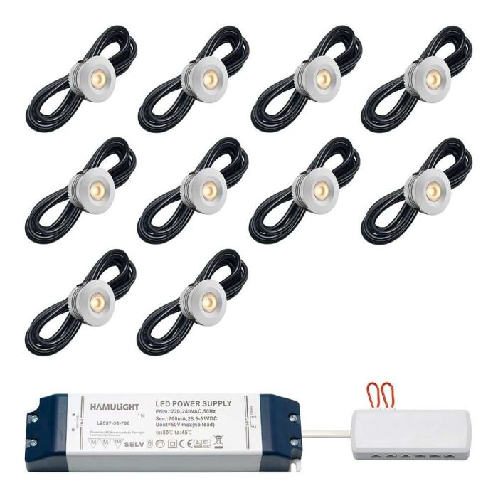 Hamulight Cree LED Einbaustrahler Sevilla Warm Weiß