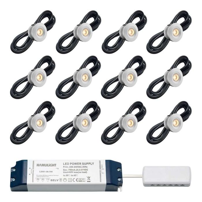 Hamulight Cree LED Einbaustrahler Sevilla Warm Weiß