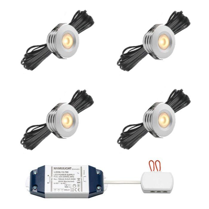 Hamulight Cree LED Einbaustrahler Pals Warm Weiß
