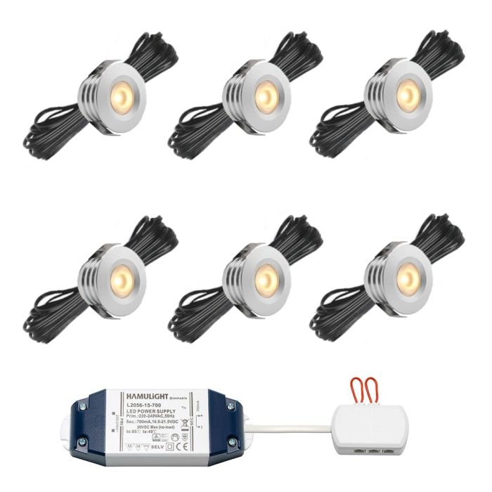 Hamulight Cree LED Einbaustrahler Pals Warm Weiß