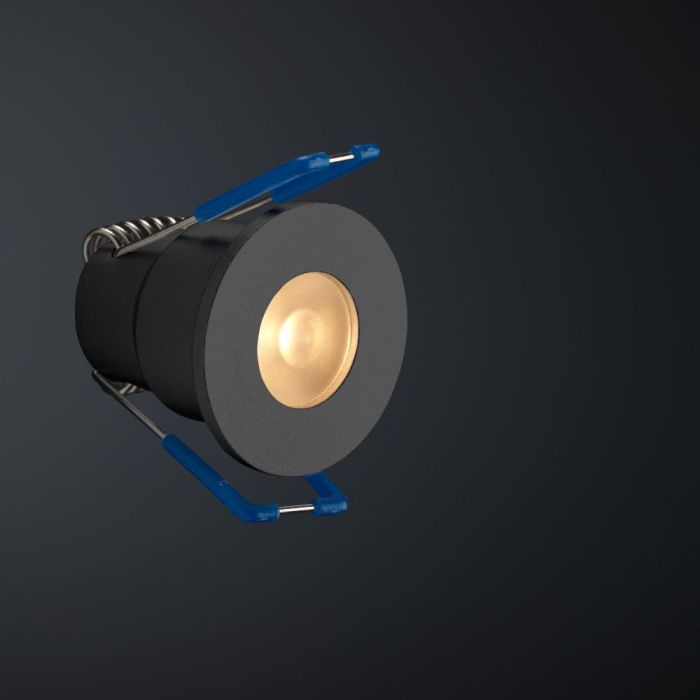 Hamulight Cree LED Einbaustrahler Valencia Schwarz Warm Weiß